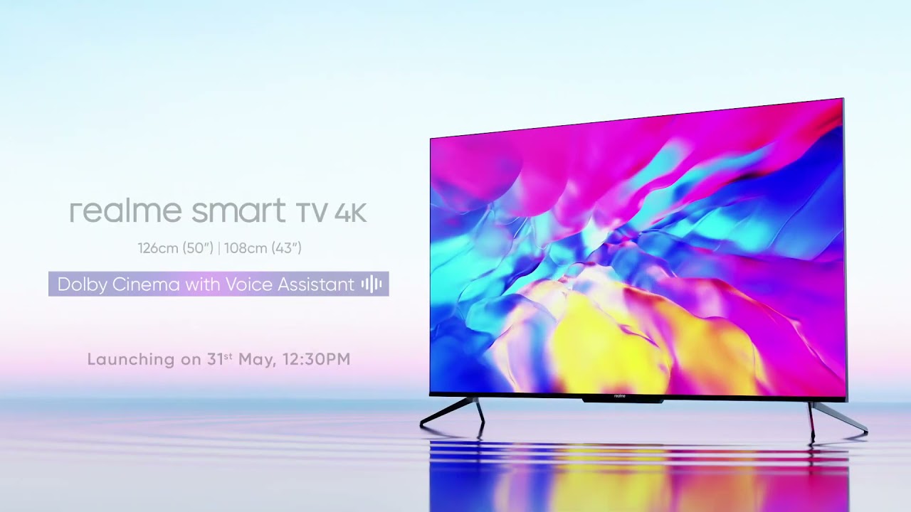realme Smart TV 4K | Bezel-less Design + TÜV Rheinland