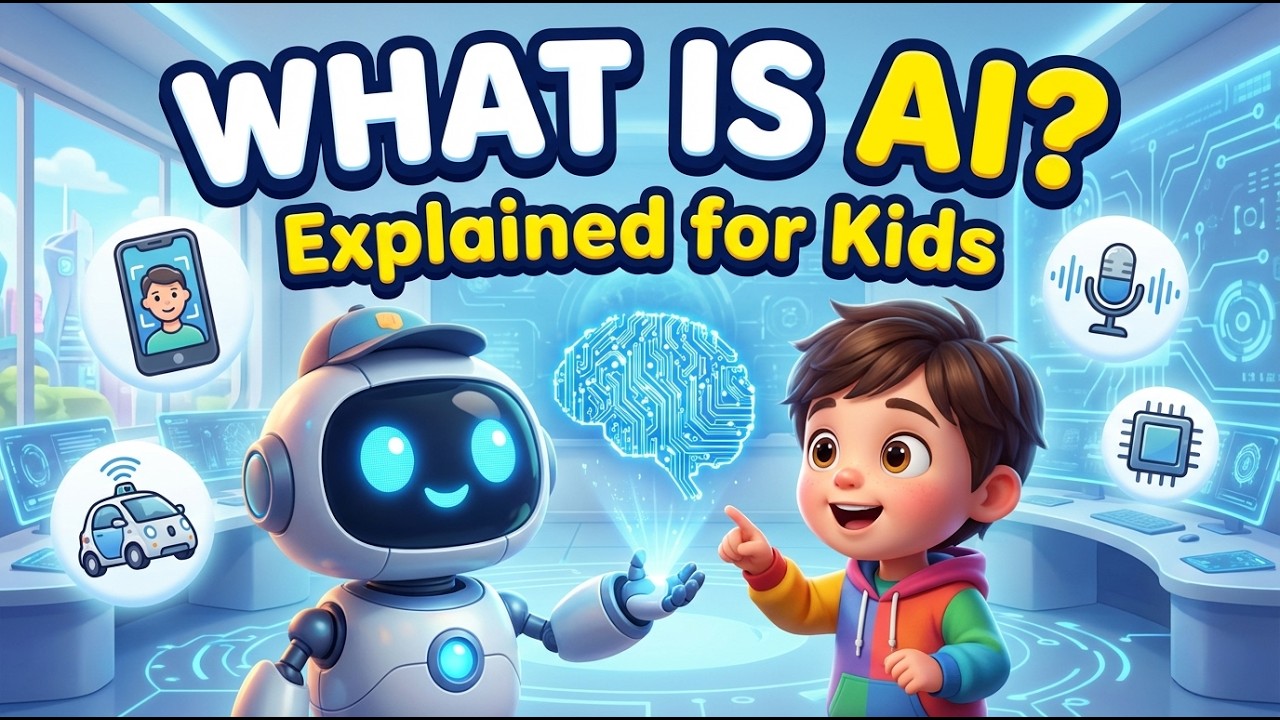 What is Artificial Intelligence (AI)? Simple Explanation for Kids - YouTube