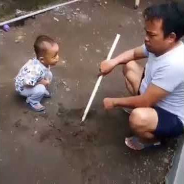 Dialog lucu Ayah & Anak : Mencari cacing yang hilang