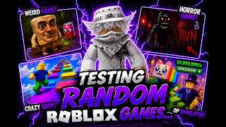Testing Random Roblox Games... 😭