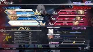 (DFFNT) Dissidia NT PS4 Lightning rework (Thunderfall)