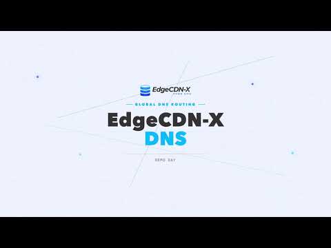 DNS based request routing with EdgeCDN-X