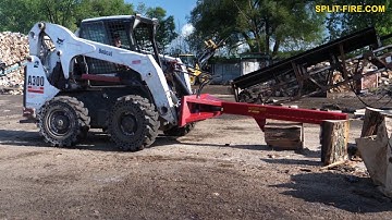 SPLIT-FIRE | SKID STEER 4208 30" Stroke 2-WAY Log Splitter