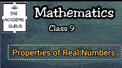 Properties of Real Number (Commutative +  Associative + Distributive+ Inequalities) | Solved Ex 1.2