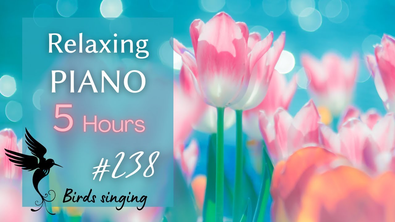ピアノBGM ５時間 ♫（途中広告なし）リラックス・マッサージ  |  Relaxing Piano Music: Massage, Sleep, Yoga