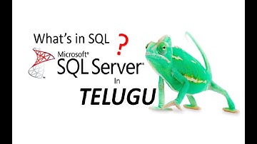 3.SQL SERVER IN Telugu