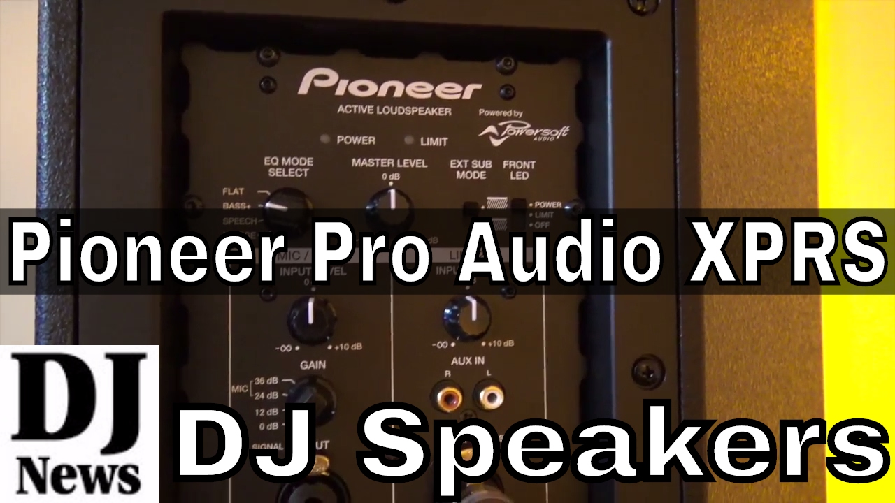 pioneer pro dj speakers