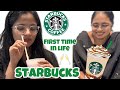 Amma tried starbucks for first time ❤️🙂↔️