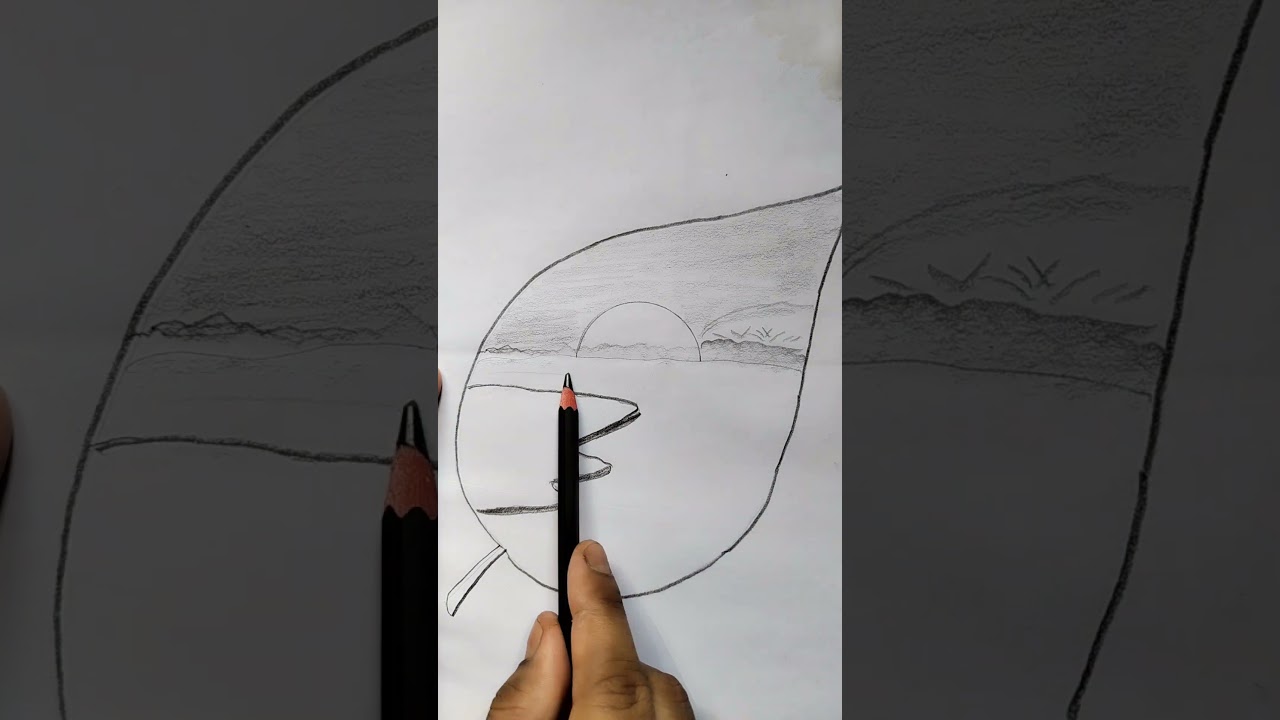 rural scene in the leaves☘️☘️