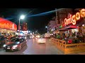 【4K】VILLA GESELL DE NOCHE - Intensa VIDA NOCTURNA en este atrayente lugar #DRIVING tour - ARGENTINA