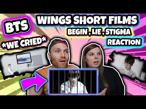 BTS WINGS SHORT FILMS #1-3 (BEGIN, LIE, STIGMA) Reaction *WE CRIED*