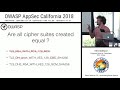 APPSEC Cali 2018 - What's New in TLS 1.3
