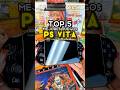TOP 5 MEJORES JUEGOS de PS VITA 🏆 #psvita #gaming #playstation #videojuegos #vandal