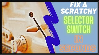 How to fix a scratchy selector switch on your guitar? (without replacement) #guitartutorial #guitar