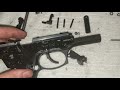 Beretta M9 22lr complete tear down to the bone