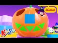 Pumpkin Shape Learning Song | Kids Learning | ABCs and 123s | KiiYii | Nursery Rhymes & Kids Songs