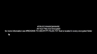 TRUST FILES ransomware (.HIXJ virus) - how to remove?