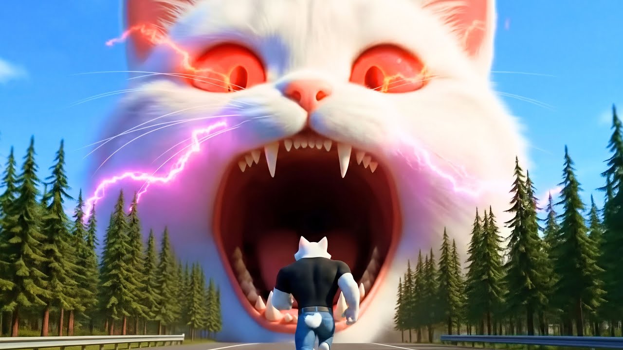 😲🐱 What Happened to Kitten After a Magic Bug? 🍔✨ | Cat Story