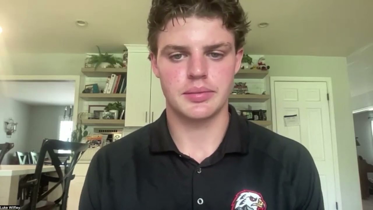 Luke Wilfley Zoom Interview | NHL DRAFT