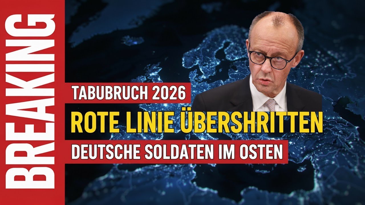 Breaking! Tabubruch 2026: Rote Linien überschritten! Deutsche Soldaten in den Osten