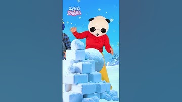 Thumbnail of It's snowball battle time! ☃️❄️ | Brain Break | Zyno & Panda! Kids Songs