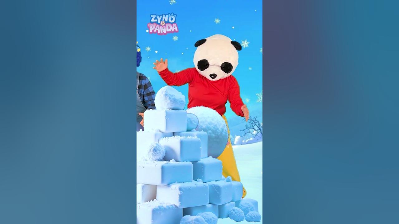 It's snowball battle time! ☃️❄️ | Brain Break | Zyno & Panda! Kids Songs