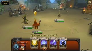 BattleHand (by Kongregate) - rpg game for android and iOS - gameplay. screenshot 4