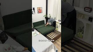 How to Use a Folding Sofa Bed#feedshorts