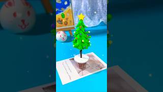 How to make a clay christmas tree | christmas tree decorating #diychristmastree