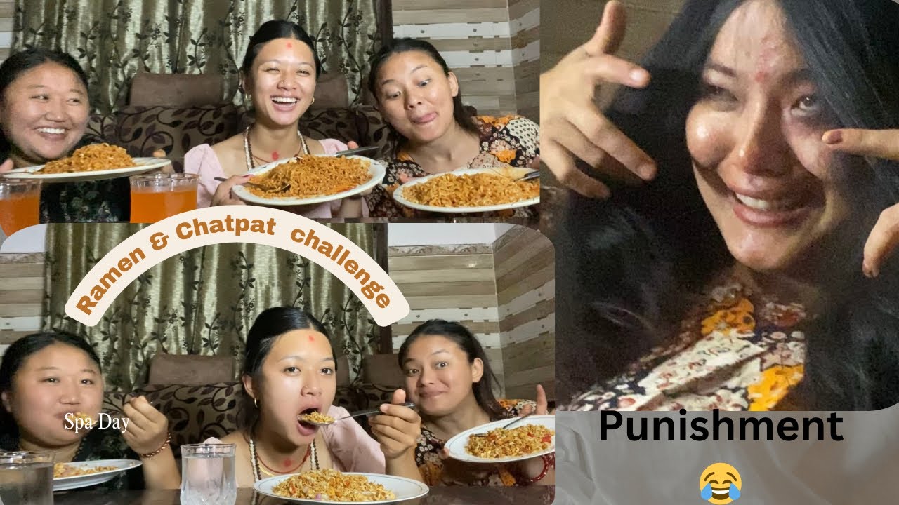 2X spicy buldog & chatpat challenge with my nanda n jethani didi ...