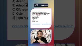 Şeri vergiler / #kpsstarih #ayttarih #öabttarih #agstarih