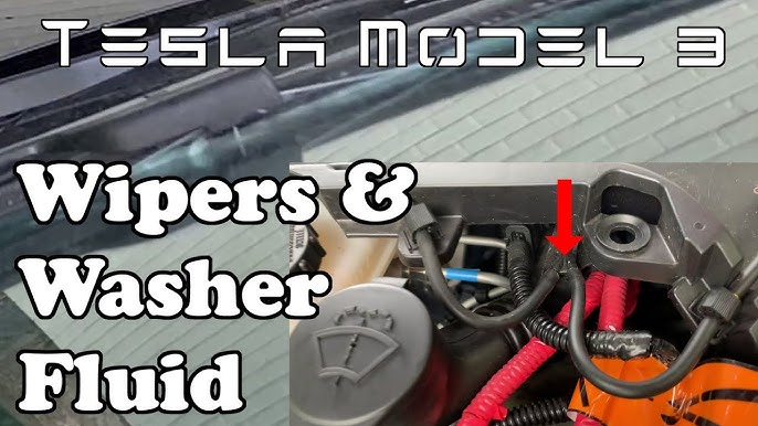 How To Refill Tesla Model 3 Windshield Washer Fluid, How To Tesla