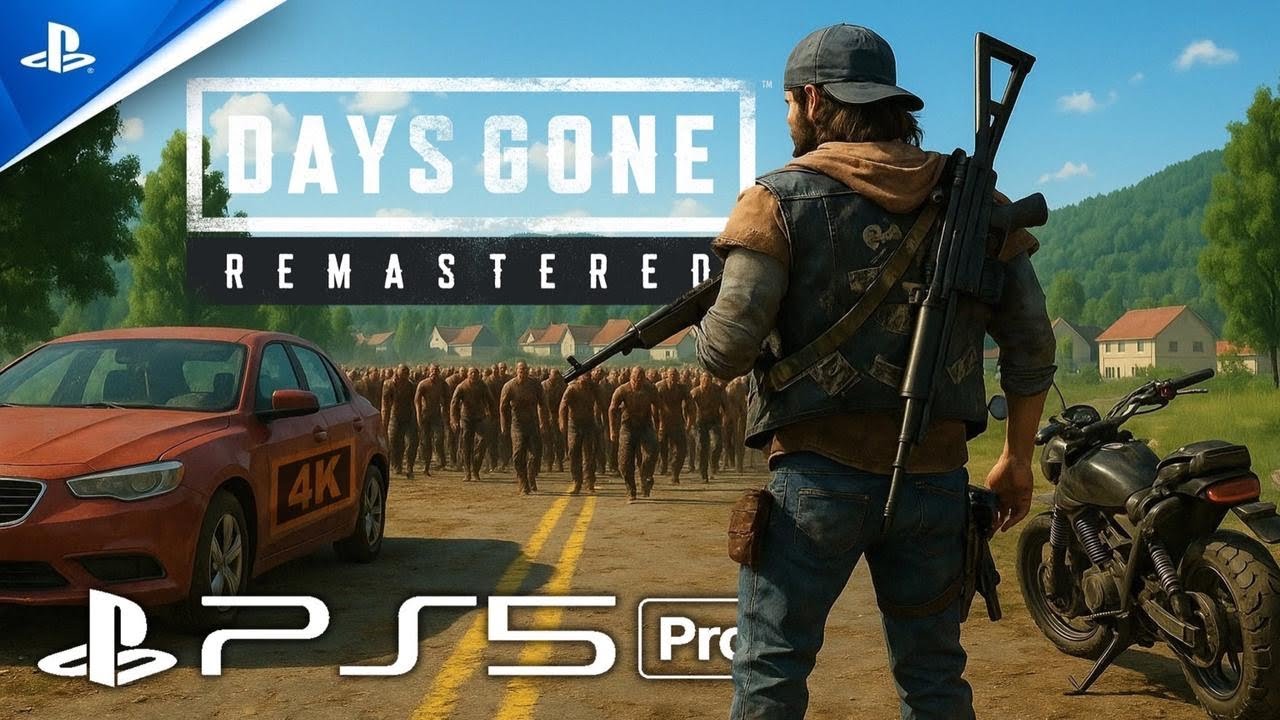 Days Gone Remastered PS5 Pro 4K Ultra HD Gameplay | Open World & Horde Fights