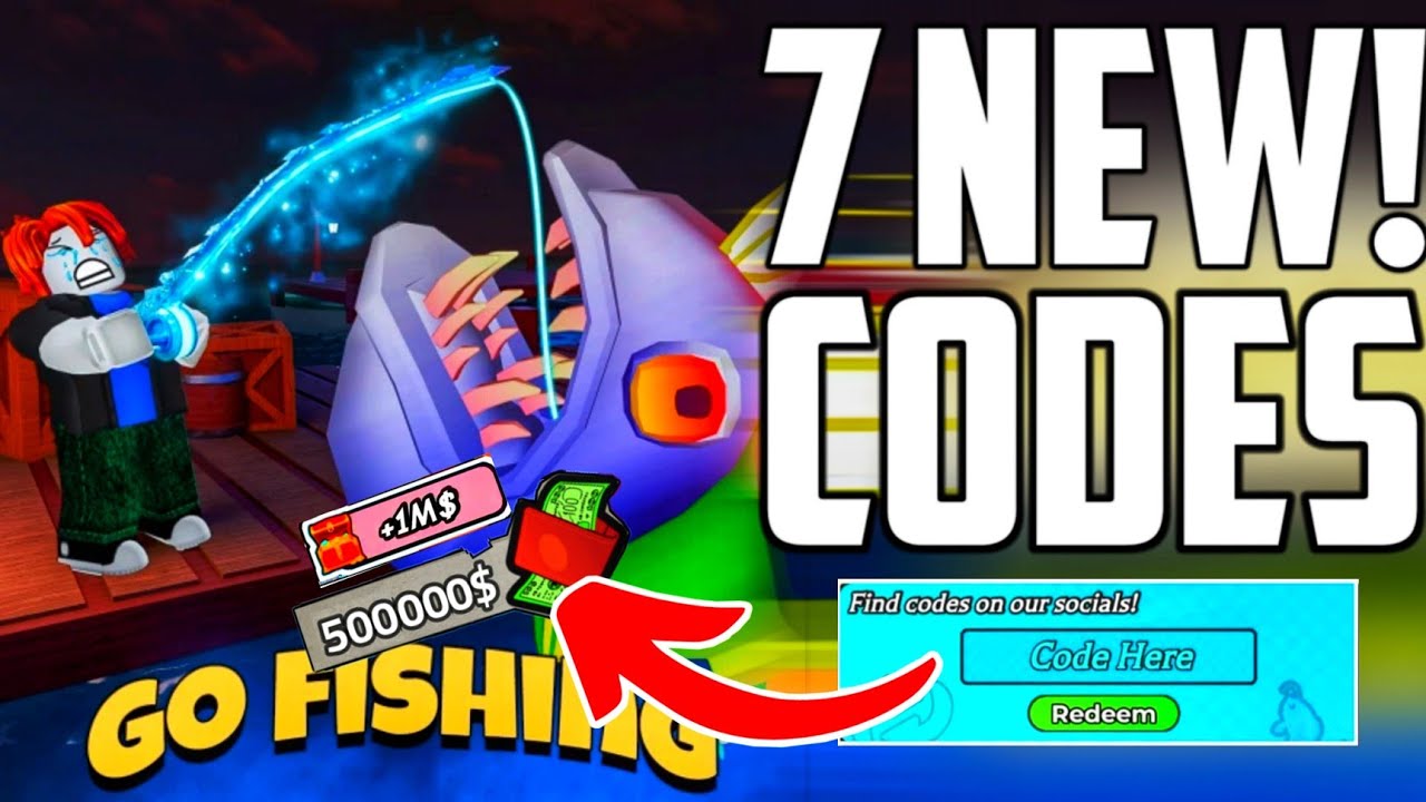 NEW GO FISHING CODES 2025 GO FISHING ROBLOX CODES NEW GO FISHING 