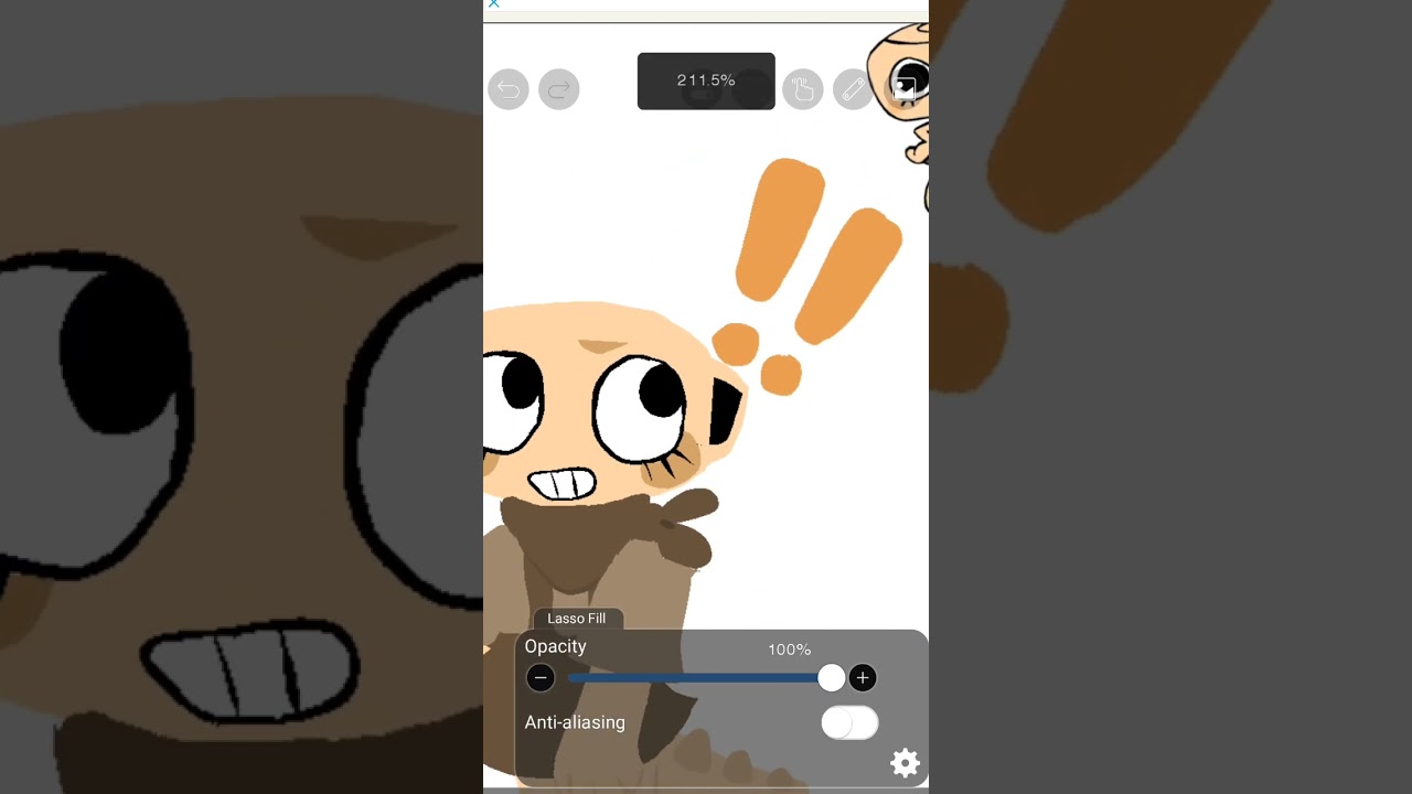 drawing toons w lasso tool pt2 