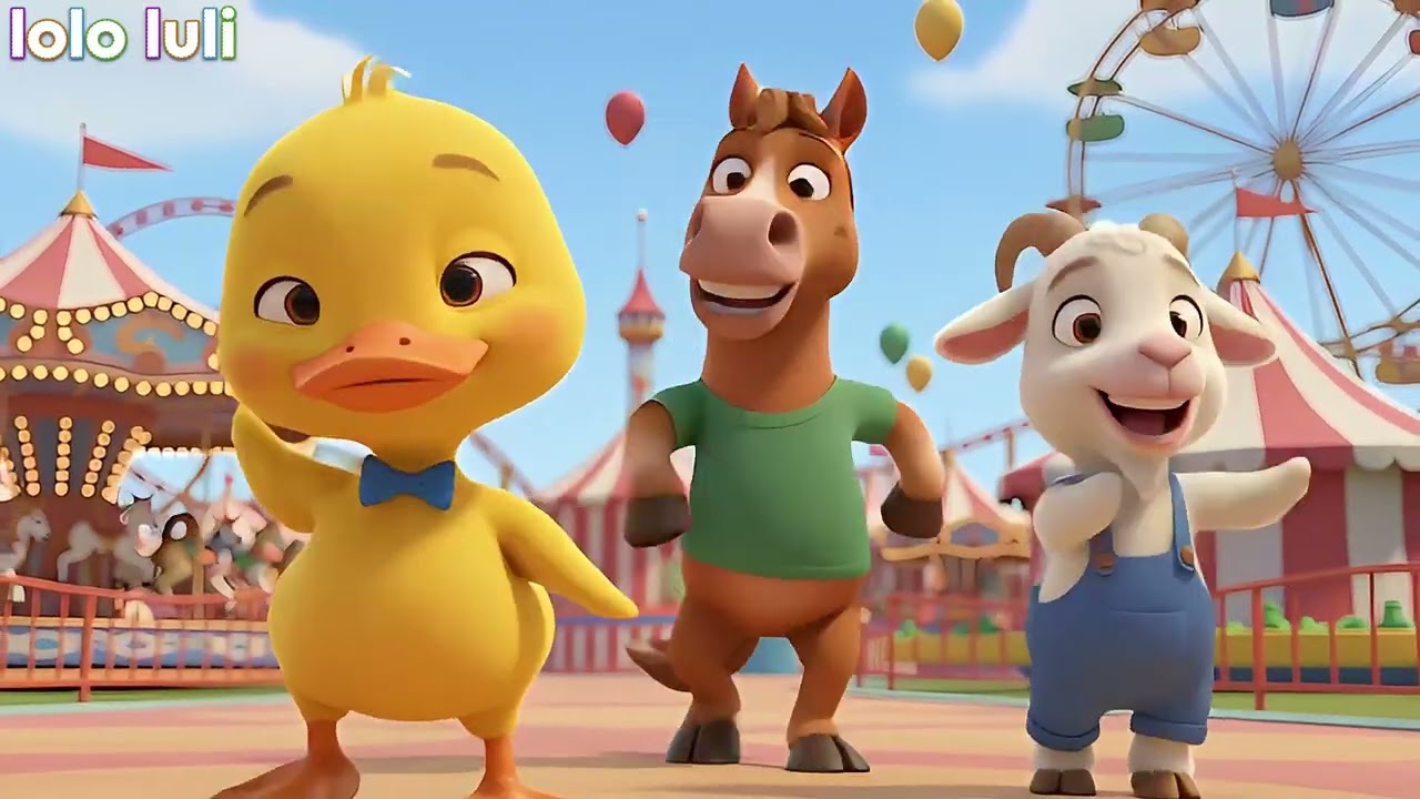 The Best Children’s Music 🔴 Bright And Happy Cartoons 🩶 