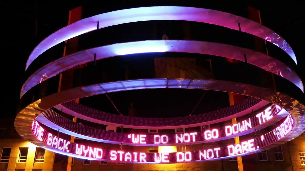 SPECTRA, Scotland's festival of light returned to illuminate Aberdeen City Centre in February 2022