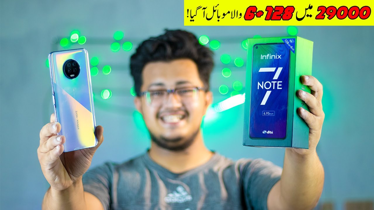 INFINIX NOTE 7 UNBOXING + FIRST LOOK !!! - YouTube