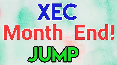 Ecash Month End Jump! || XEC Price Prediction || XEC Today Update