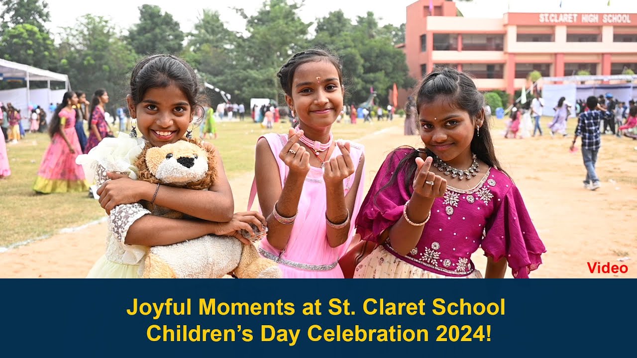 Joyful Moments at St. Claret School - Children’s Day Celebration 2024!