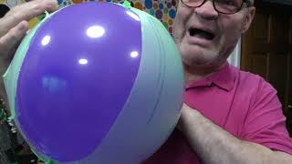 First Balloon Bursting Inside  A BAG Tangobaldy™