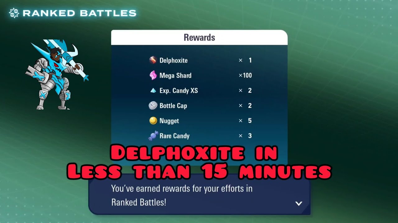 You can get Delphoxite in less than 15 minutes. | Pokemon Legends Z-A @acegaming3678