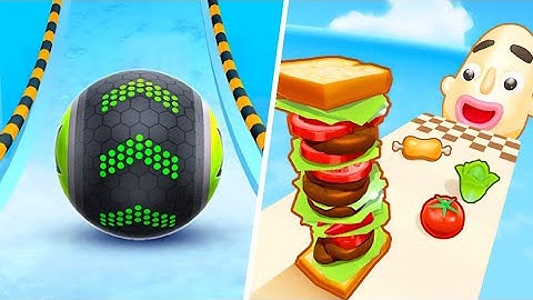 Sandwich Runner | Going Balls - All Level Gameplay Android,iOS - NEW APK SpeedRun