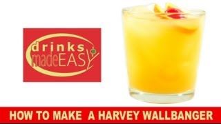 How To Make A Harvey Wallbanger-Drinks Made Easy