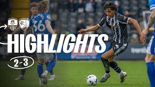 Highlights Notts County 2-3 Chesterfield
