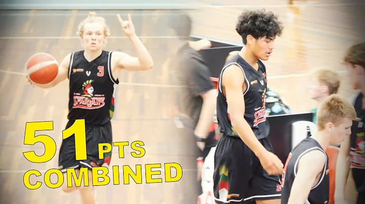 ROMAN SIULEPA & JOEY WILSON COMBINE FOR 51 POINTS !!
