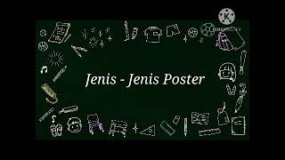 SBK - Kls 8, Jenis Poster Berdasarkan Tujuannya.