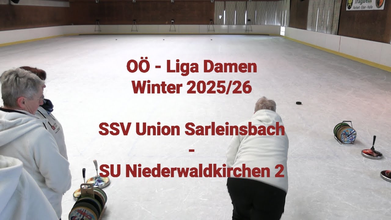 Stocksport OÖ-Liga Damen Winter 2025/2026 SSV Union Sarleinsbach - SU Niederwaldkirchen