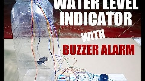 How to Make a Simple Water Level Indicator Alarm at Home by creative jugadu ideas