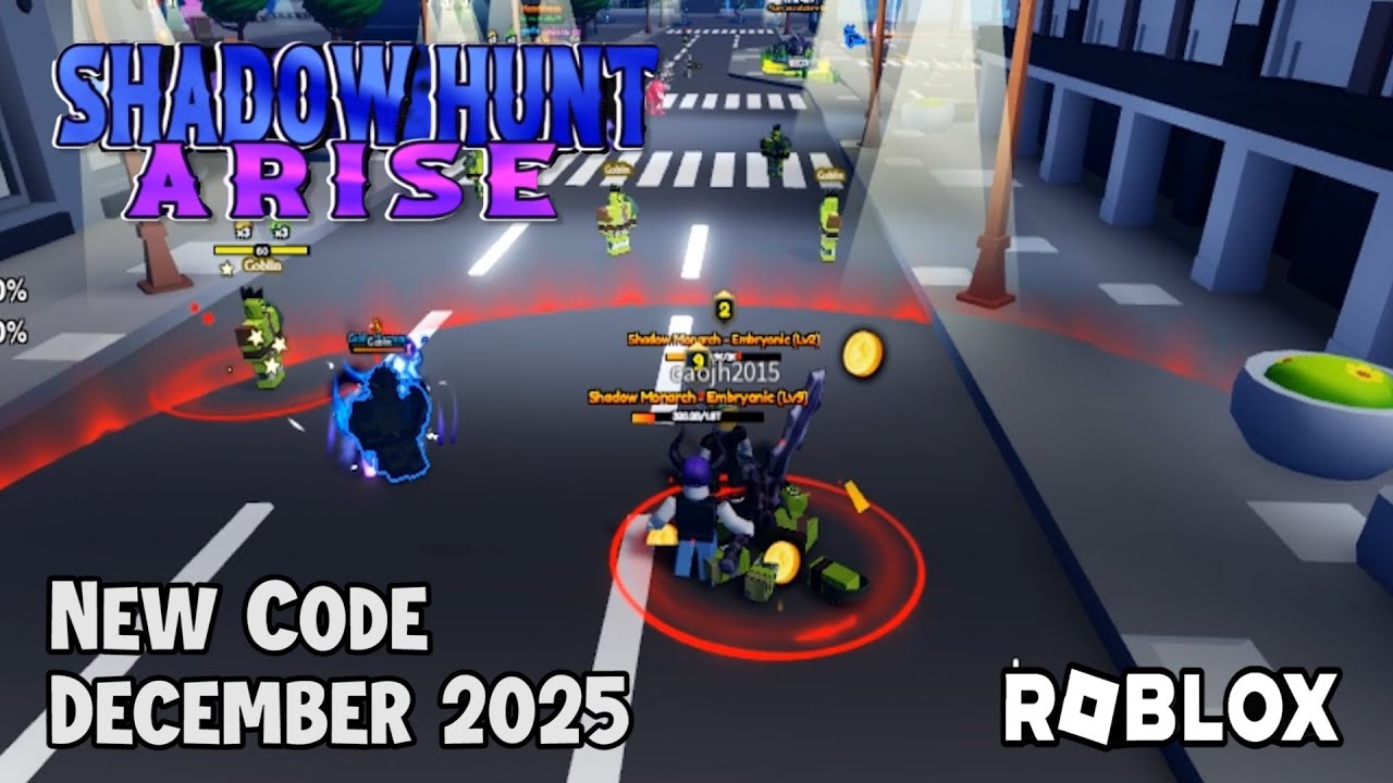 Roblox Arise Shadow Hunt New Code December 2025 YouTube